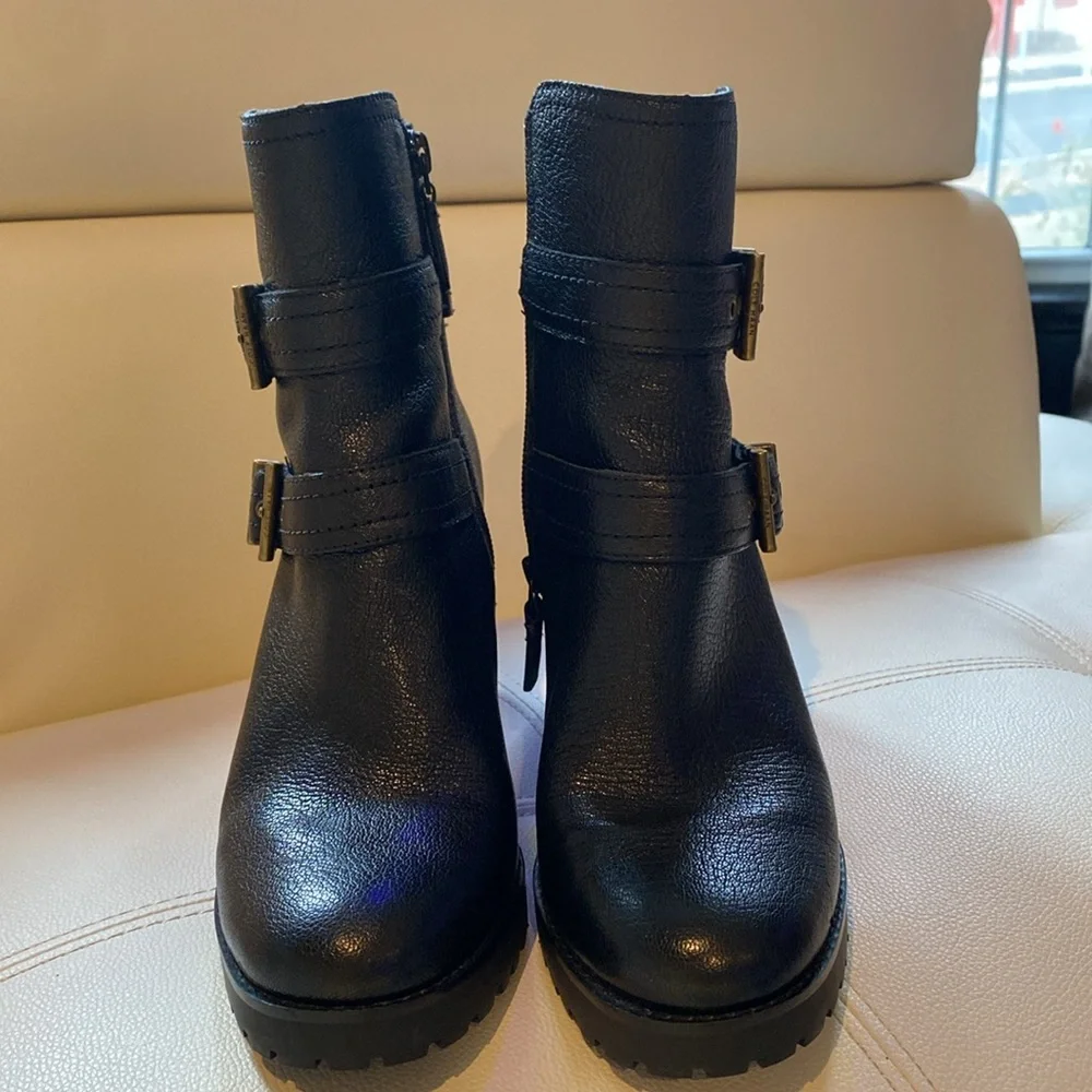 Cole Haan Foster Buckle Bootie Size 7.5 - Picture 8 of 16